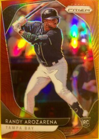 Randy Arozarena [Red Orange Prizm] #53