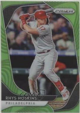 Rhys Hoskins [Lime Green Prizm] #210