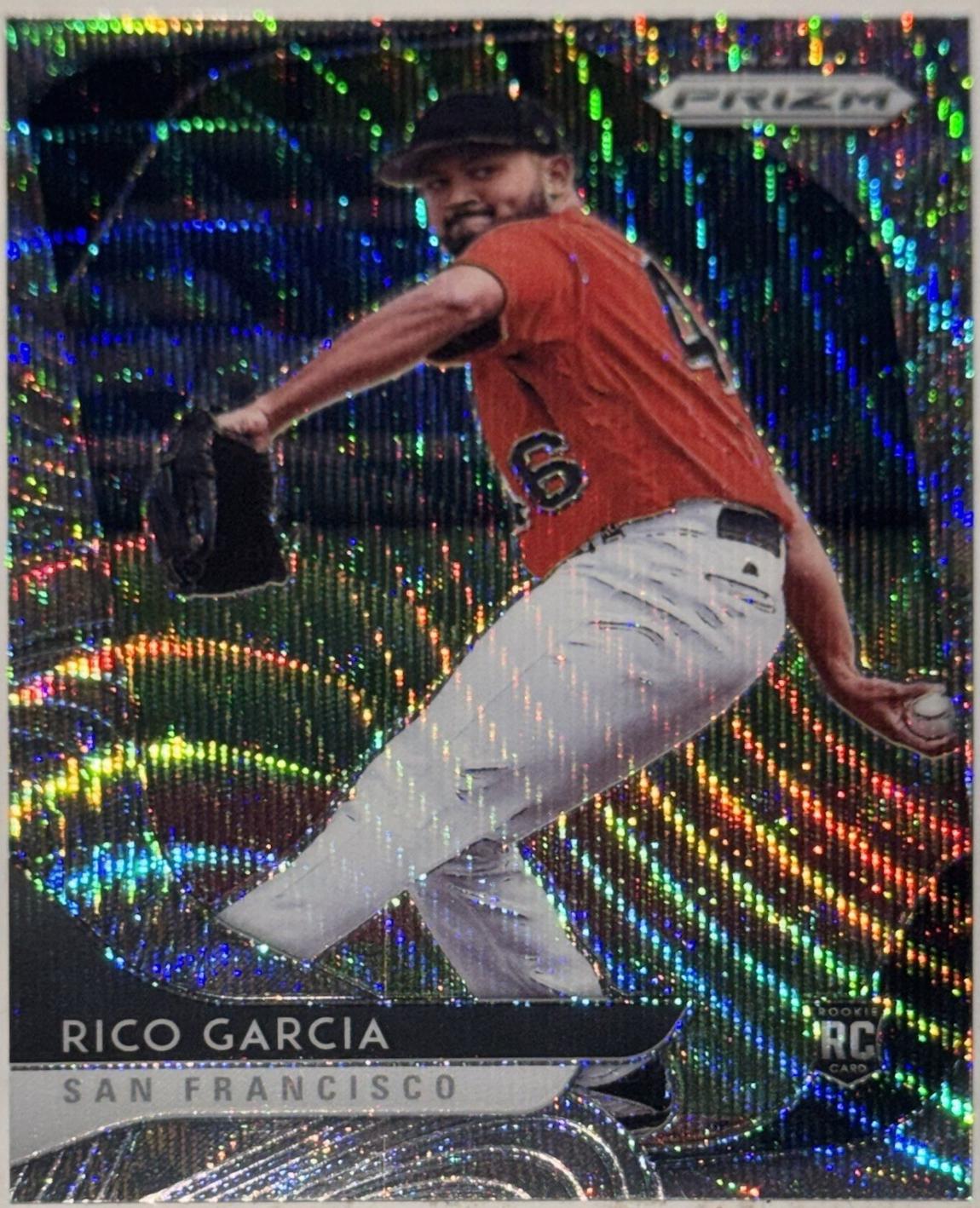 Rico Garcia [Blue Wave Prizm] #156