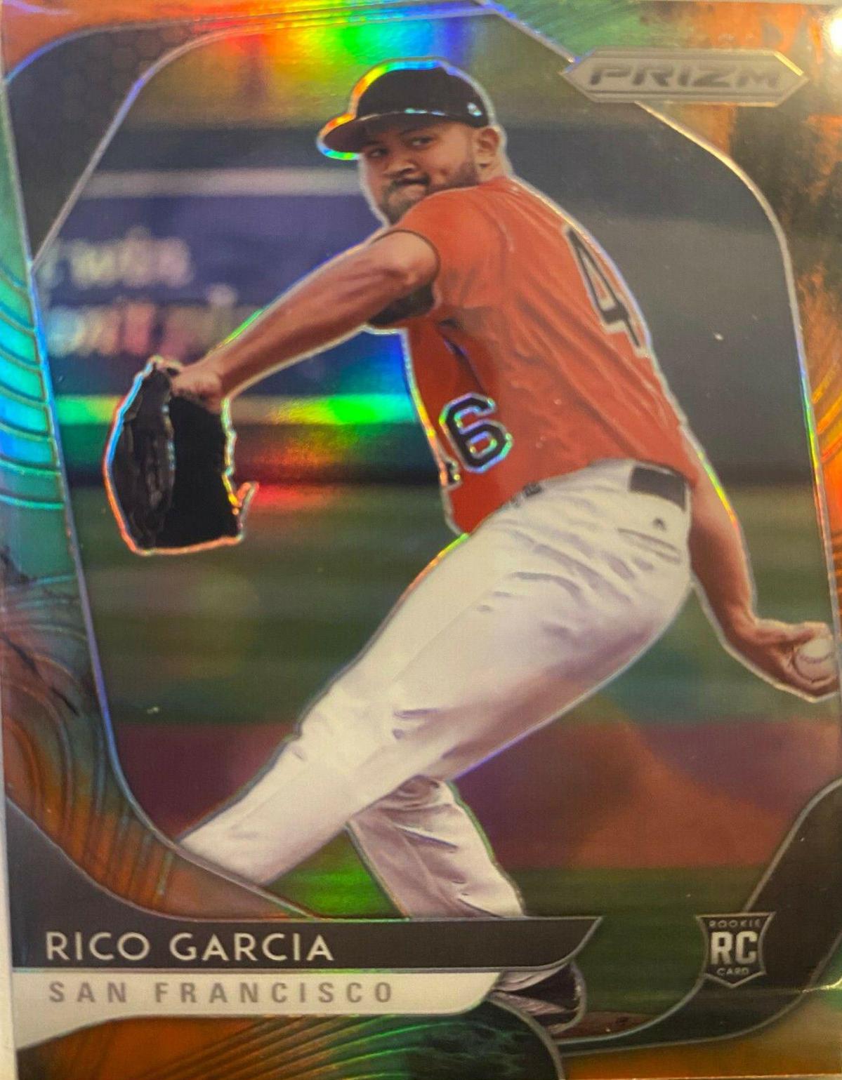 Rico Garcia [Red Orange Prizm] #156