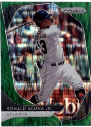 Ronald Acuna Jr. [Forest Green Prizm] #184