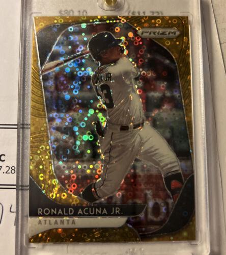 Ronald Acuna Jr. [Gold Prizm] #184