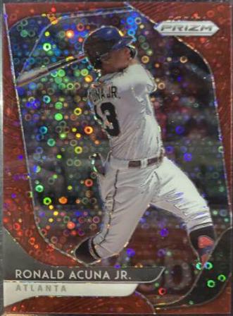 Ronald Acuna Jr. [Red Prizm] #184