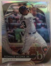 Ronald Acuna Jr. [Silver Prizm] #184