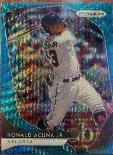 Ronald Acuna Jr. [Teal Wave Prizm] #184