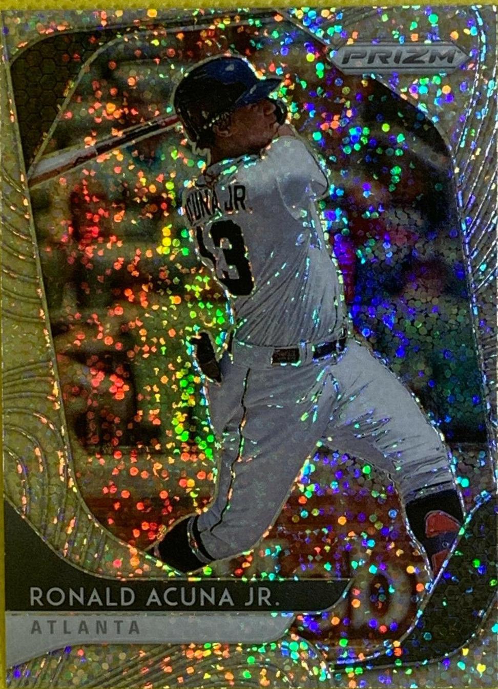 Ronald Acuna Jr. [White Sparkle Prizm] #184