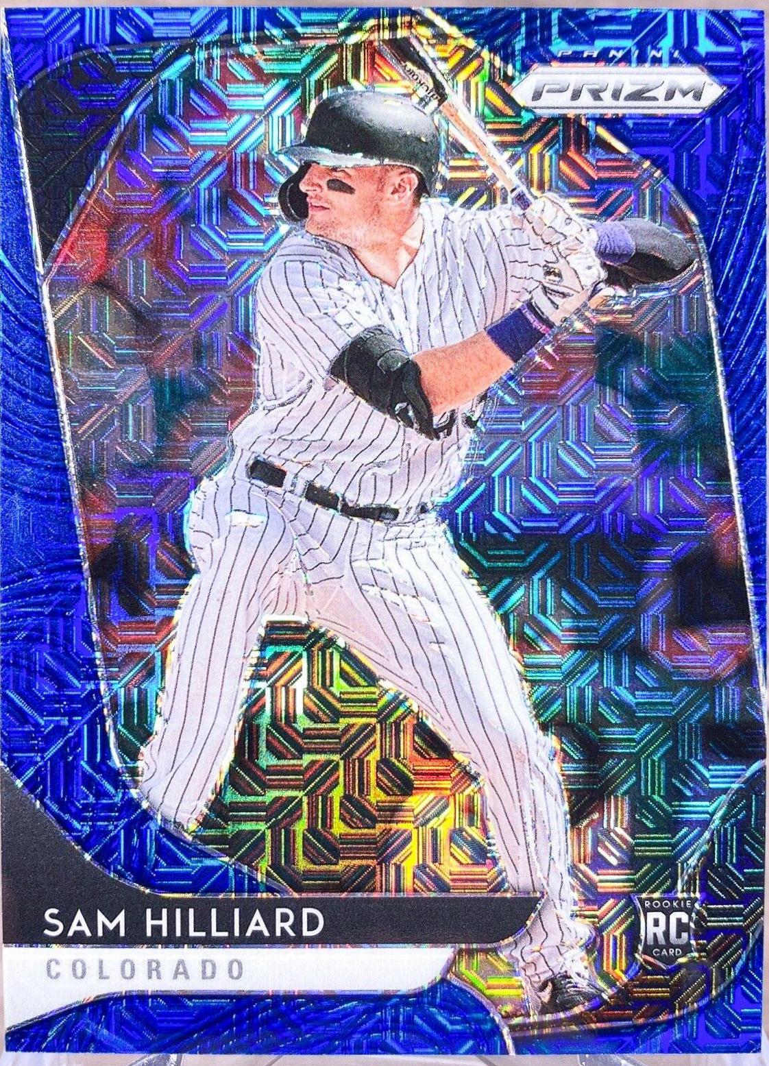 Sam Hilliard [Blue Mojo Prizm] #240