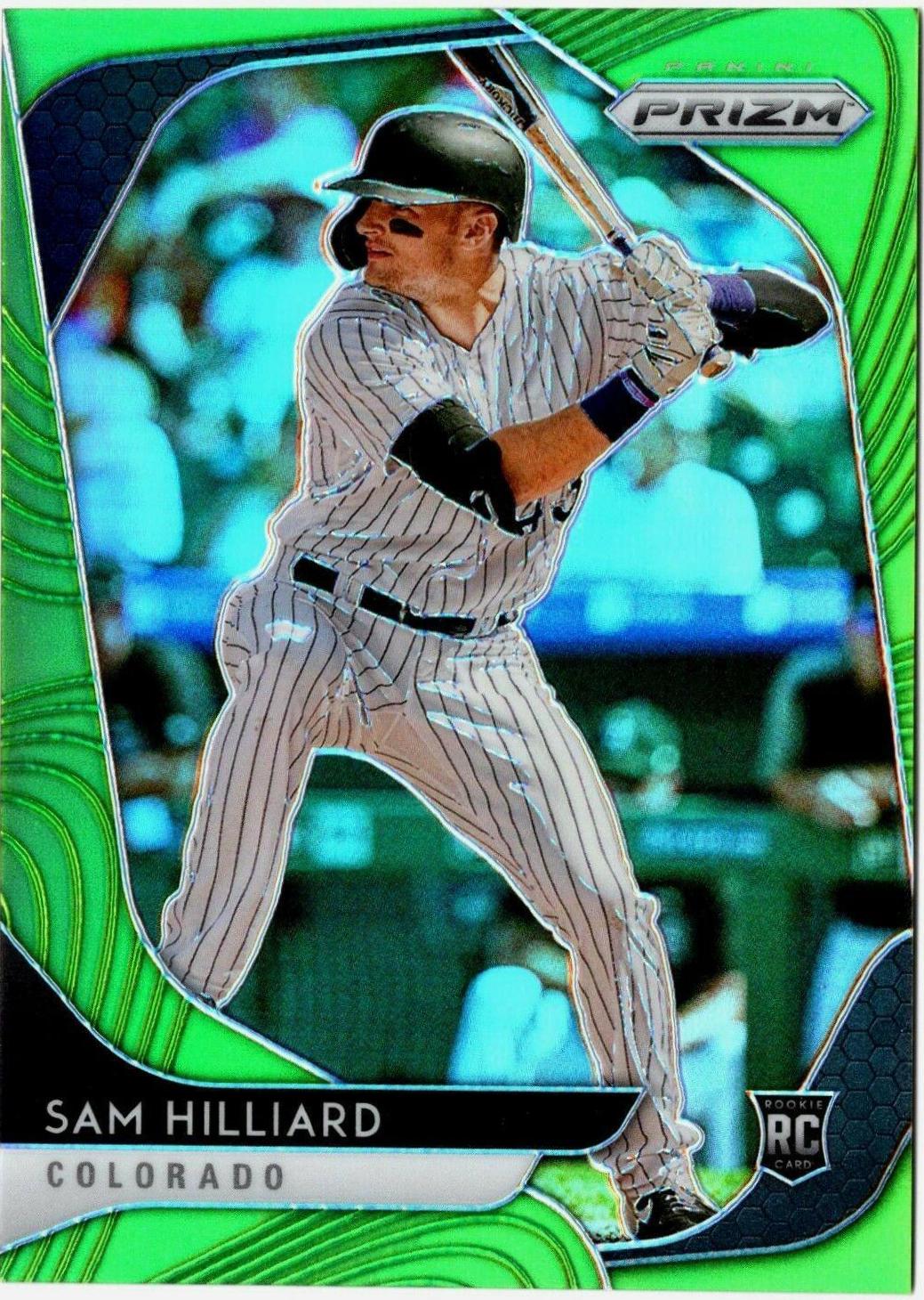 Sam Hilliard [Lime Green Prizm] #240
