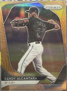 Sandy Alcantara [Neon Orange Prizm] #133