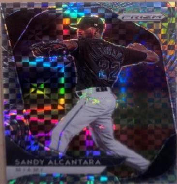 Sandy Alcantara [Power Plaid Prizm] #133