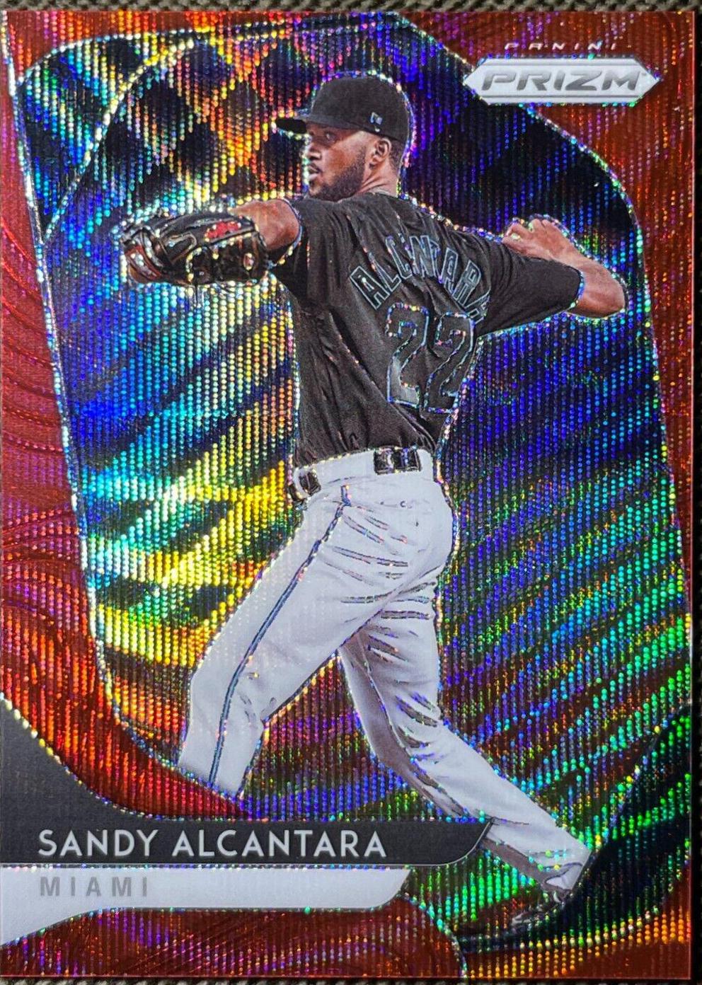 Sandy Alcantara [Red Wave Prizm] #133
