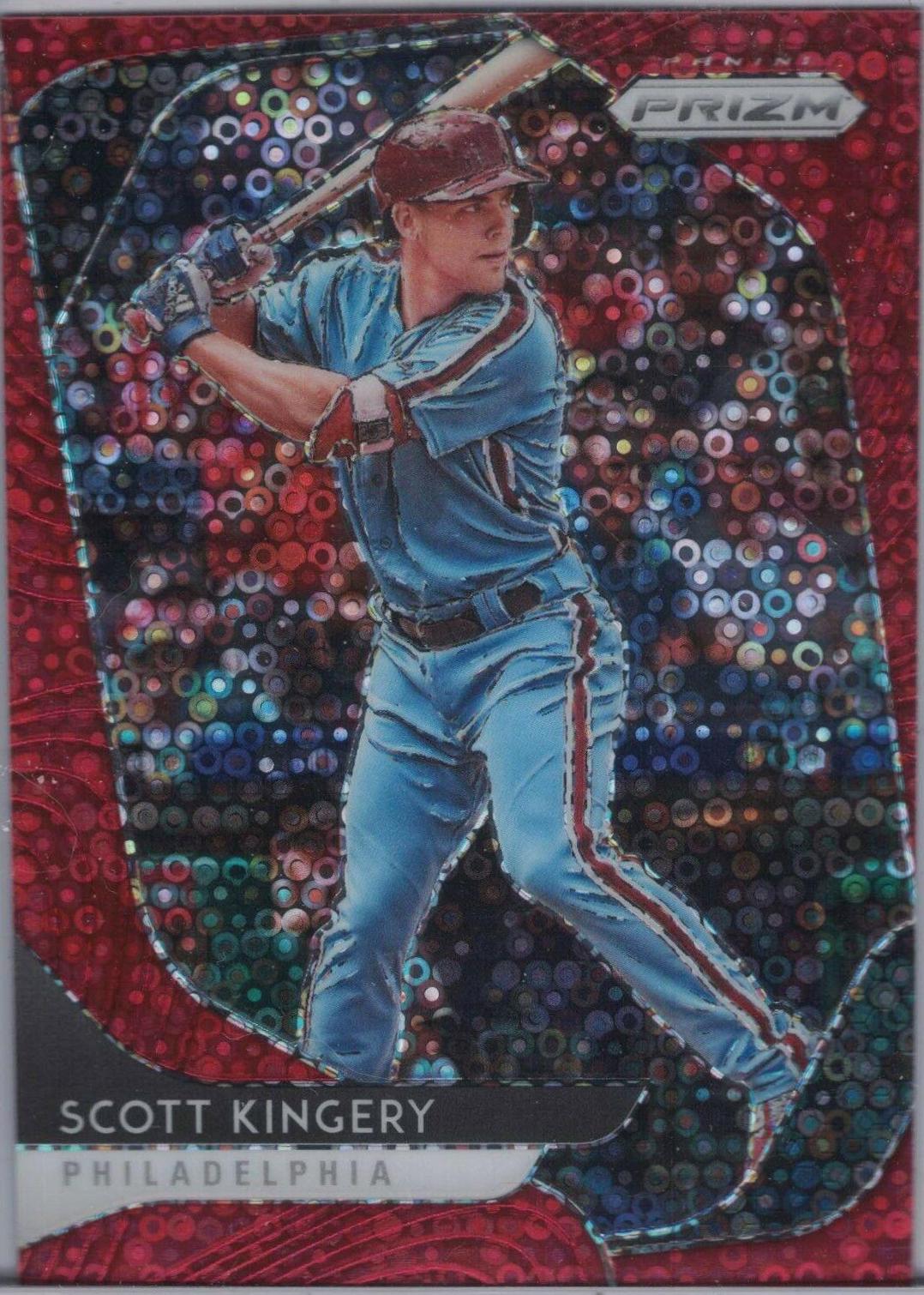 Scott Kingery [Red Donut Circles Prizm] #108