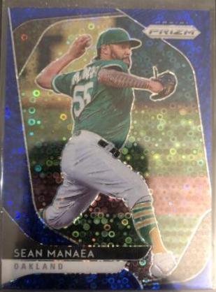 Sean Manaea [Blue Donut Circles Prizm] #84