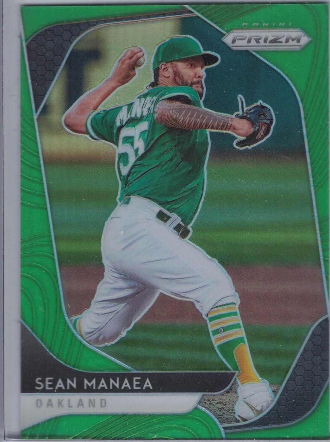 Sean Manaea [Lime Green Prizm] #84