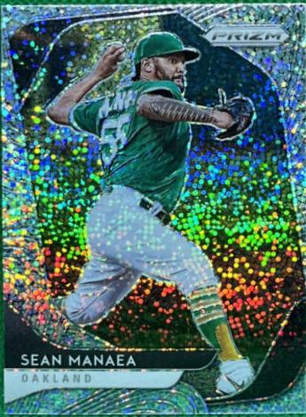 Sean Manaea [White Sparkle Prizm] #84