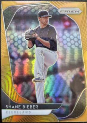 Shane Bieber [Gold Prizm] #36