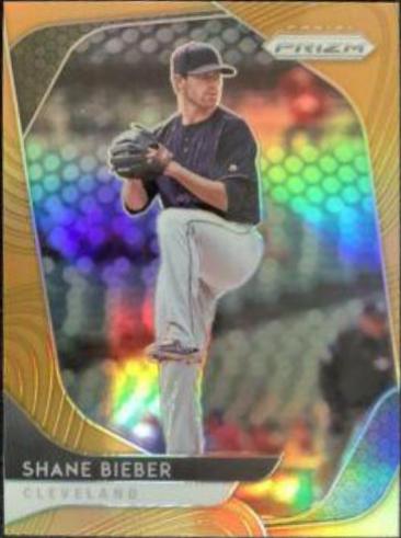 Shane Bieber [Neon Orange Prizm] #36