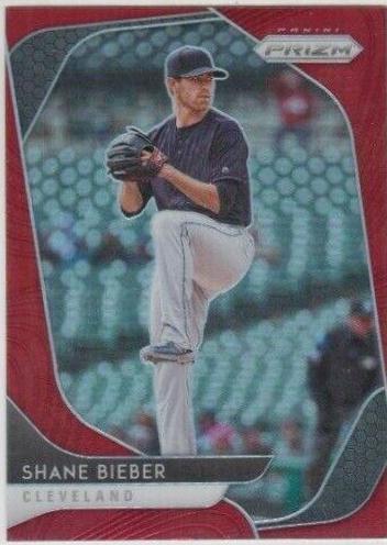 Shane Bieber [Red Prizm] #36