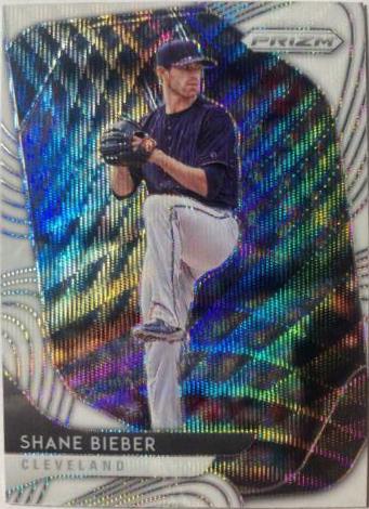 Shane Bieber [White Wave Prizm] #36