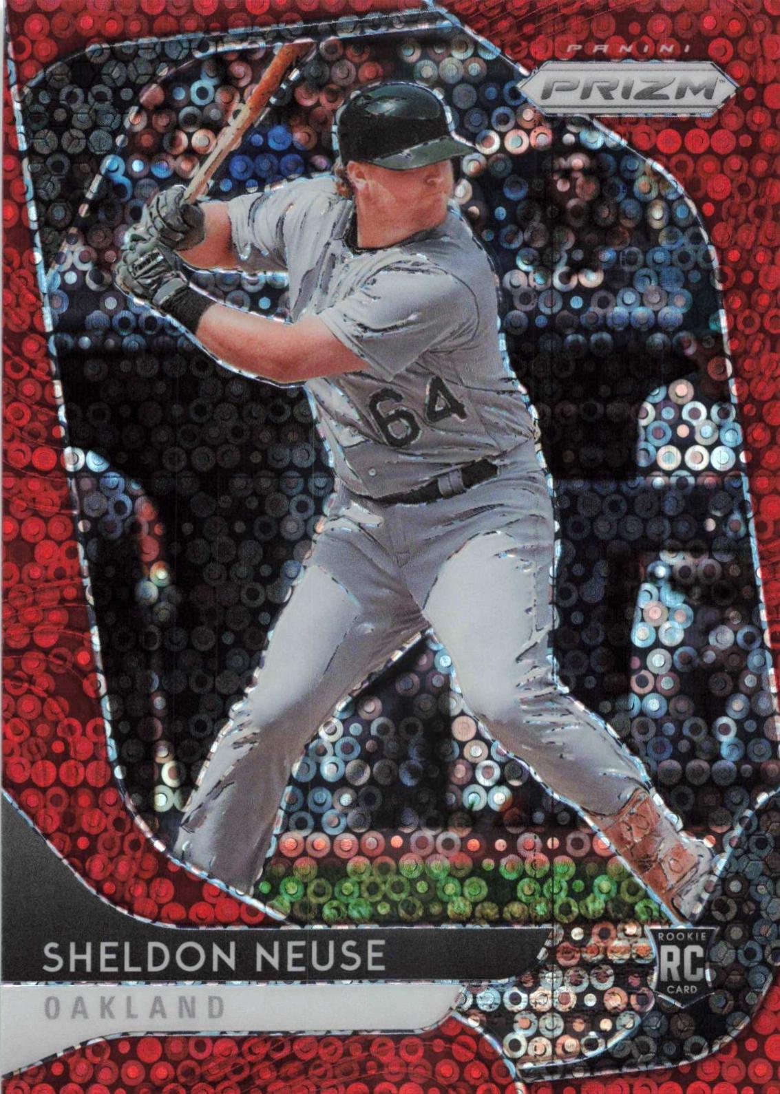 Sheldon Neuse [Red Donut Circles Prizm] #46