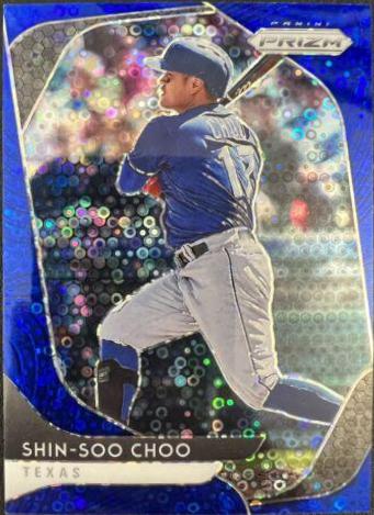Shin Soo Choo [Blue Donut Circles Prizm] #6
