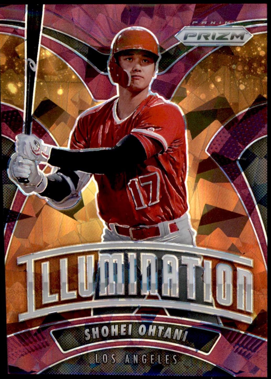 Shohei Ohtani [Burgundy Cracked Ice Prizm] #162