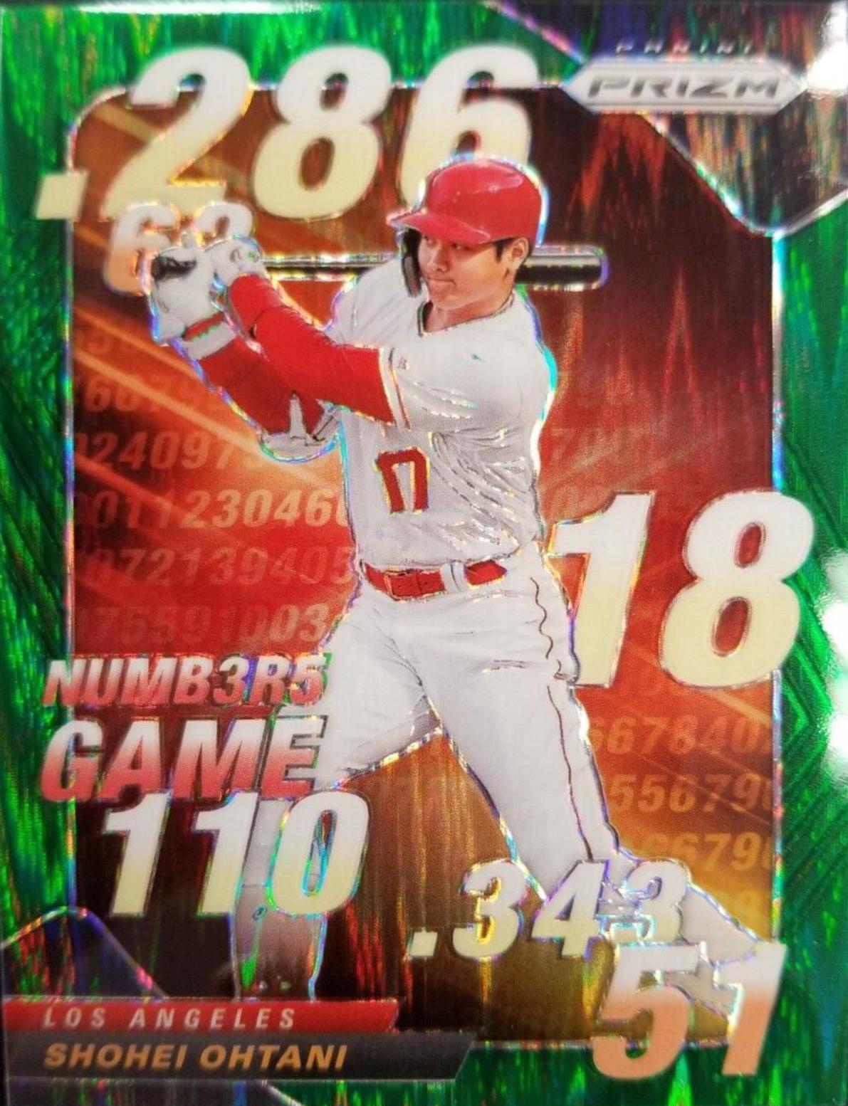 Shohei Ohtani [Forest Green Prizm] #162