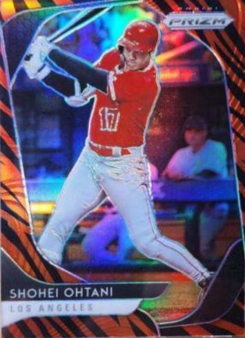 Shohei Ohtani [Tiger Stripe Prizm] #162