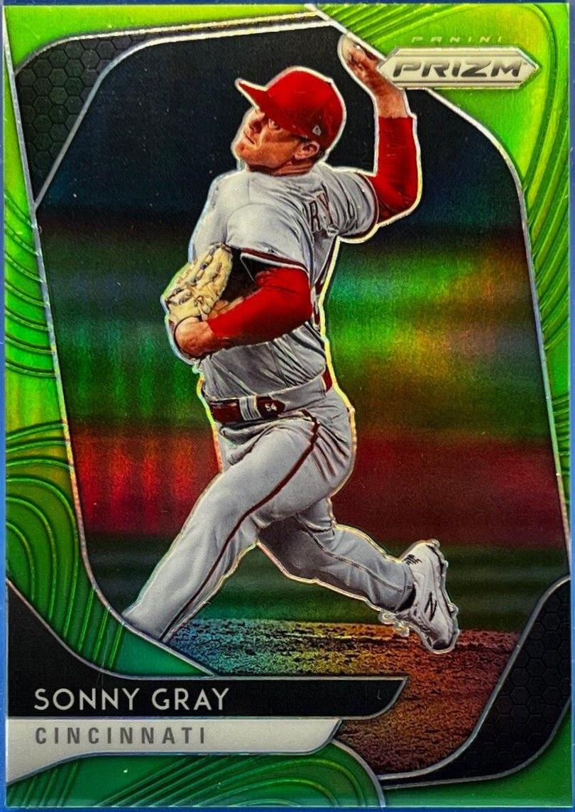 Sonny Gray [Lime Green Prizm] #136