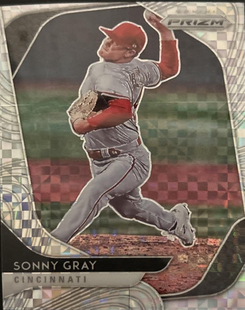 Sonny Gray [Power Plaid Prizm] #136