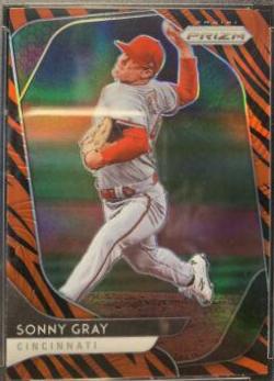 Sonny Gray [Tiger Stripe Prizm] #136