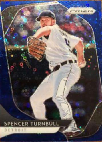 Spencer Turnbull [Blue Donut Circles Prizm] #75