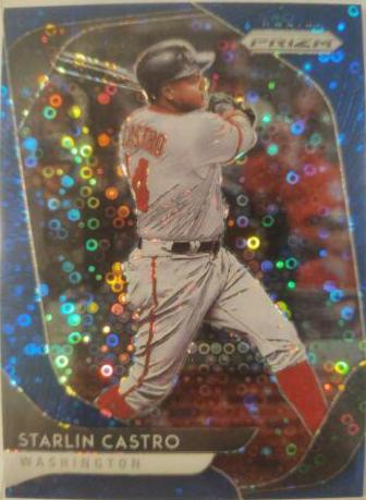 Starlin Castro [Blue Donut Circles Prizm] #144