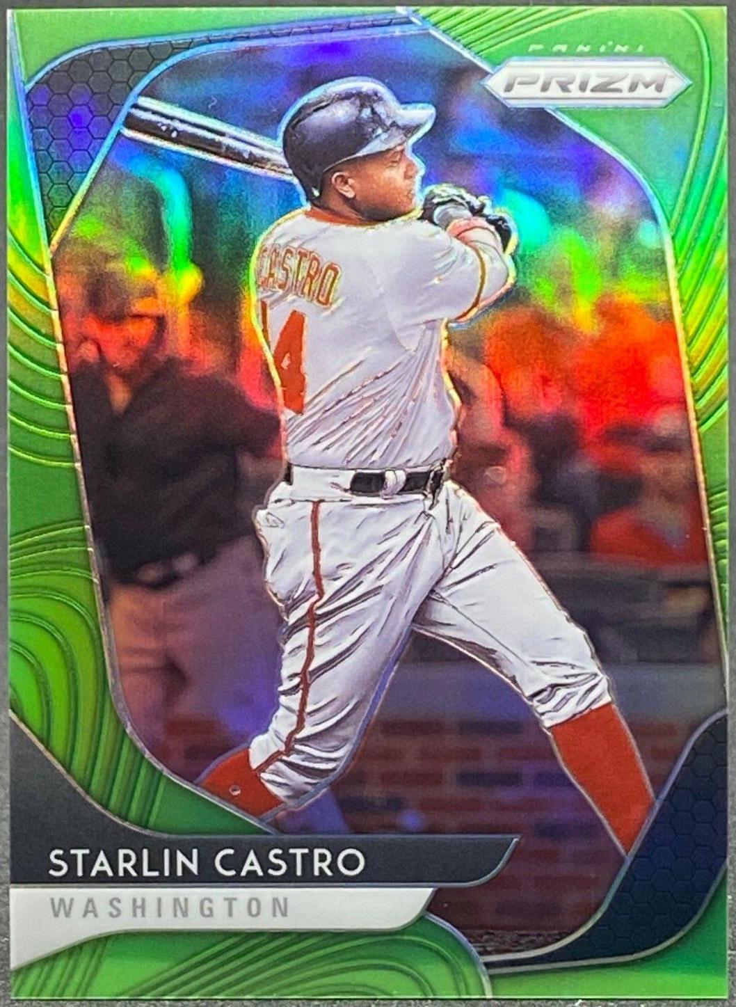 Starlin Castro [Lime Green Prizm] #144
