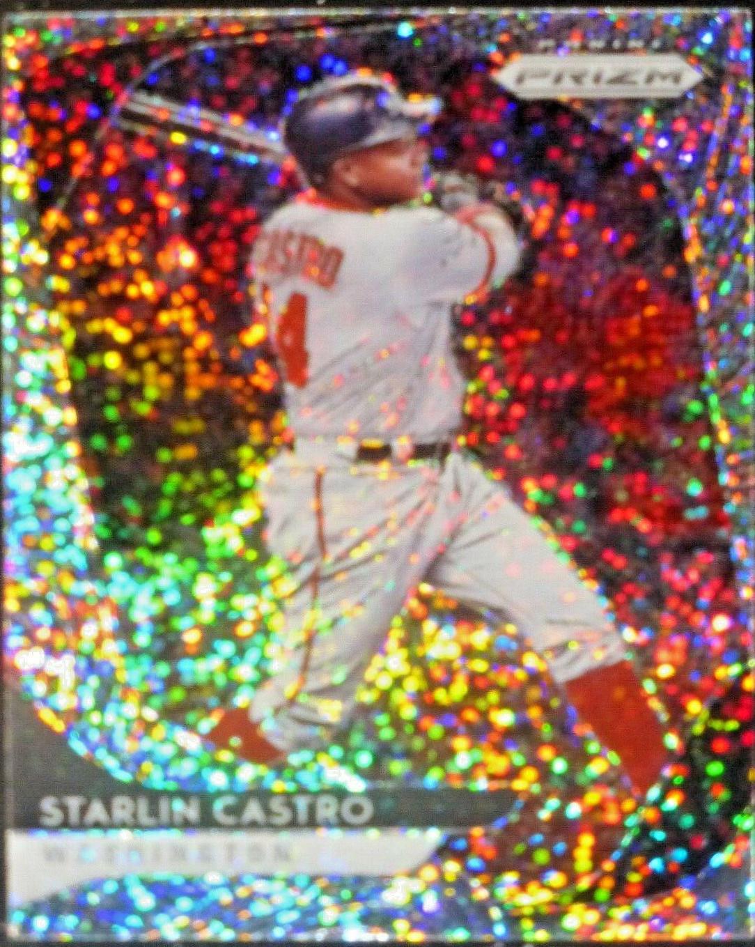 Starlin Castro [White Sparkle Prizm] #144