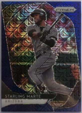 Starling Marte [Blue Mojo Prizm] #41