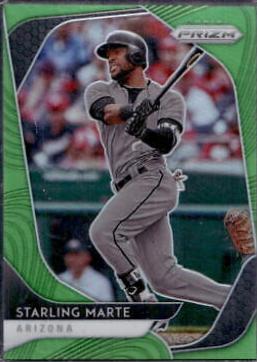 Starling Marte [Lime Green Prizm] #41