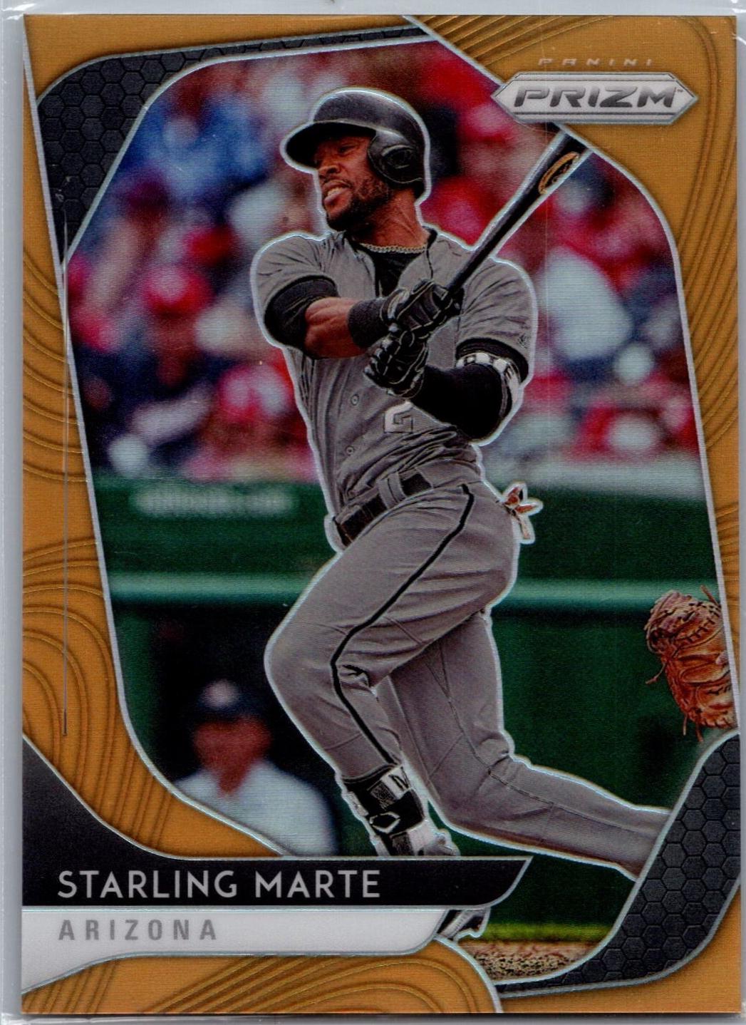 Starling Marte [Neon Orange Prizm] #41