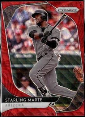 Starling Marte [Red Donut Circles Prizm] #41