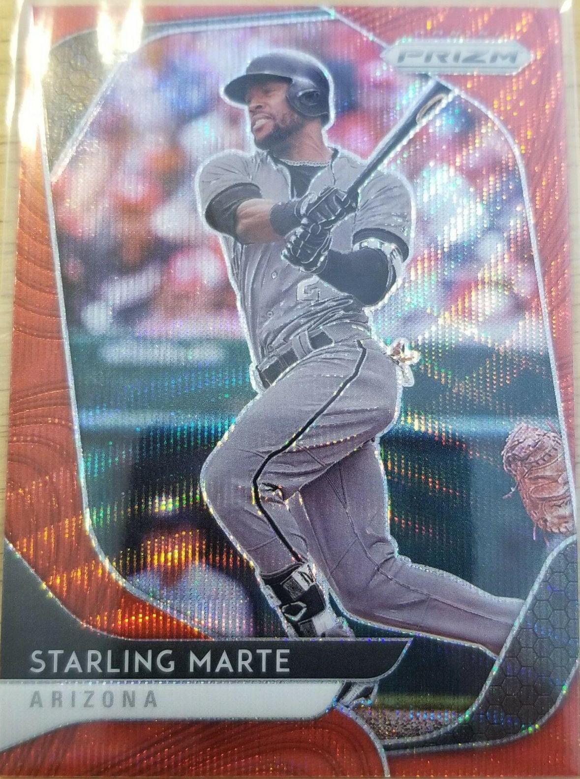 Starling Marte [Red Wave Prizm] #41