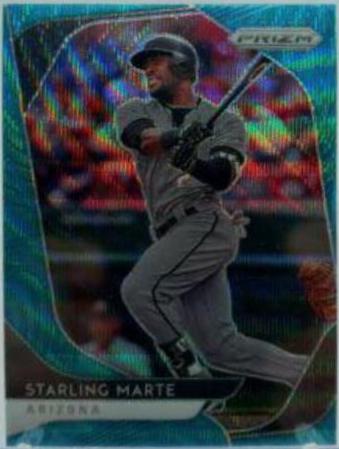 Starling Marte [Teal Wave Prizm] #41