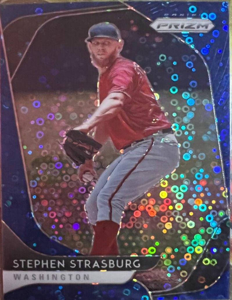 Stephen Strasburg [Blue Donut Circles Prizm] #93