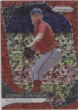 Stephen Strasburg [Red Donut Circles Prizm] #93