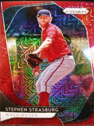Stephen Strasburg [Red Mojo Prizm] #93