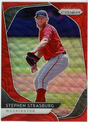 Stephen Strasburg [Red Wave Prizm] #93
