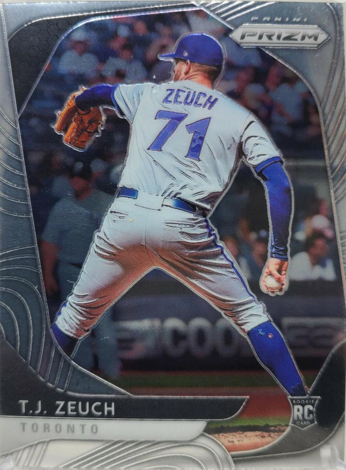 T.J. Zeuch [Blue Prizm] #3