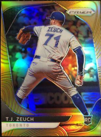 T.J. Zeuch [Neon Orange Prizm] #3