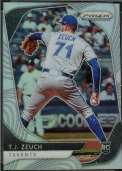 T.J. Zeuch [Silver Prizm] #3