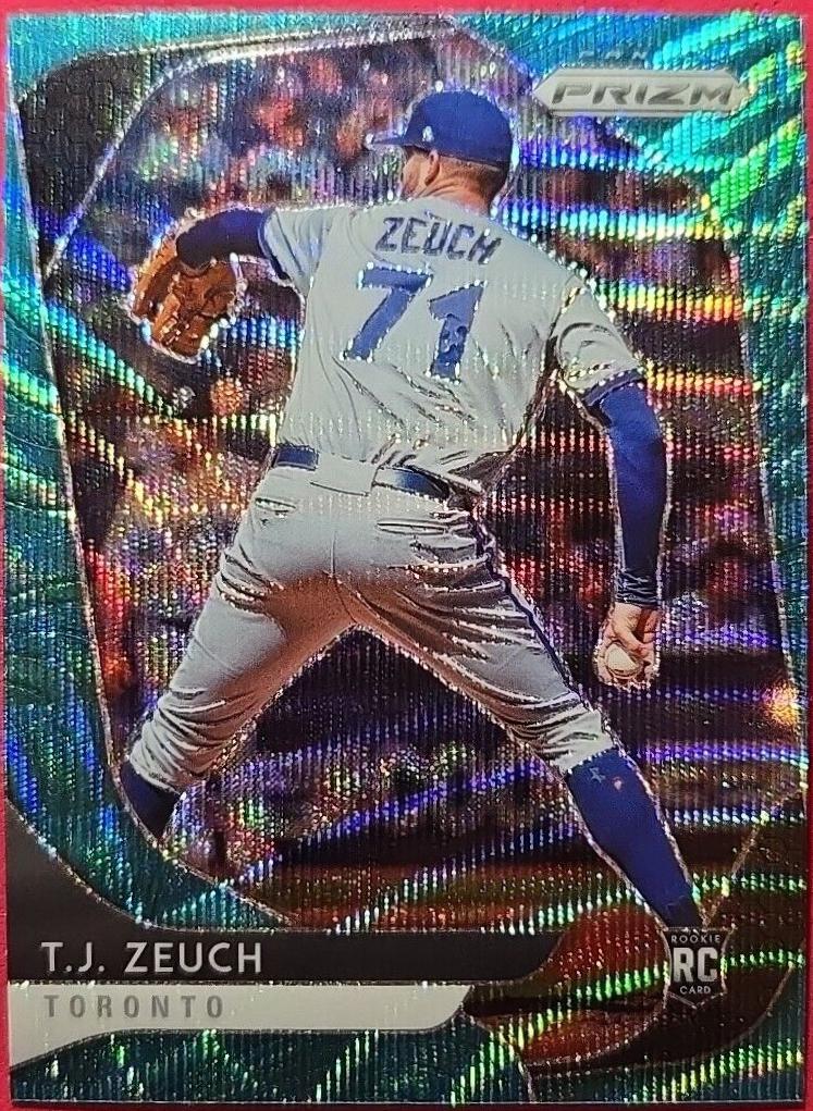 T.J. Zeuch [Teal Wave Prizm] #3