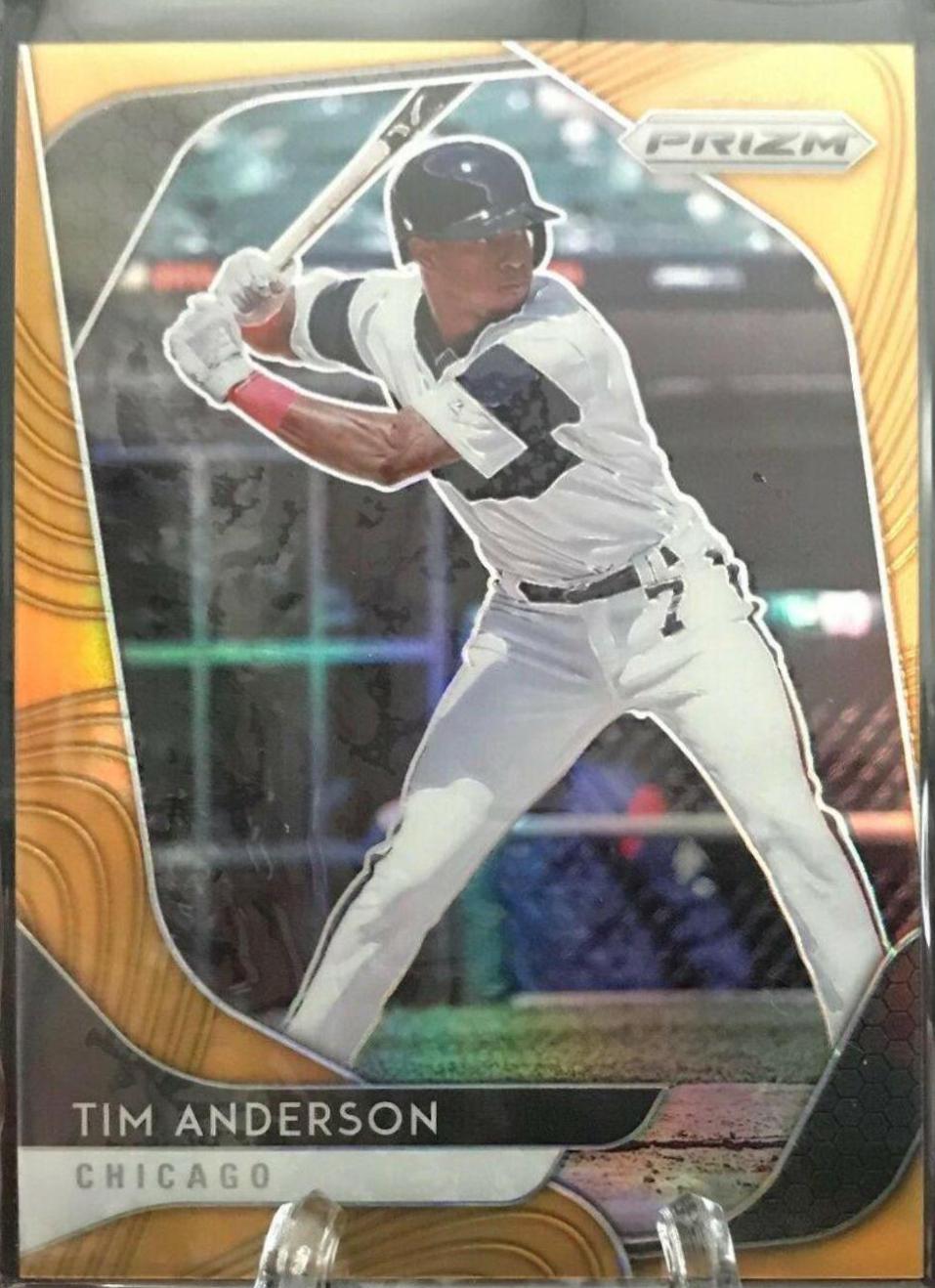 Tim Anderson [Gold Prizm] #161